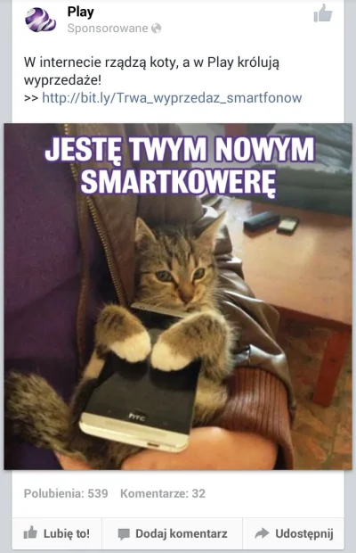 Z.....w - Czo ten play.

#slowpokemotzno #facebook #koty