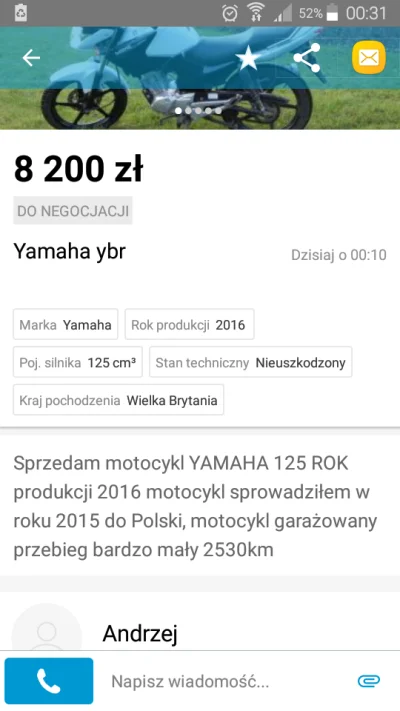 gryf222 - Andrzej handlarz - podróżnik w czasie. Sprowadził moto zanim został wyprodu...