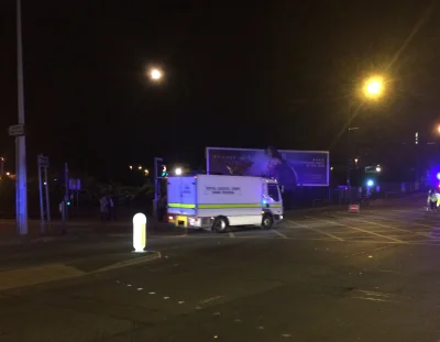 BreezierSix - Bomb disposal unit has arrived at Manchester Arena following incident a...