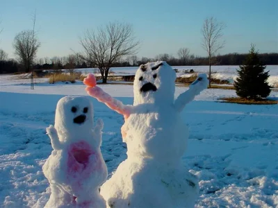 starnak - #snowmen #balwanek