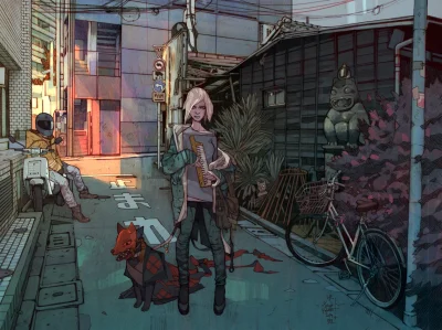 qubeq - #rysunek #grafika 



Dziś właśnie oczarowały moje oczy rysunki Jakuba Rebelk...