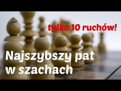 szachmistrz - @szachmistrz: Najszybszy pat w szachach, tylko 10 ruchów!
#szachy ##!$...