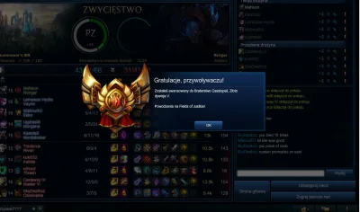 M.....8 - #leagueoflegends Po 418 rankedach zaczynając od Bronze 4 i grając 378 razy ...