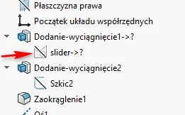 LukaszW - Mirki pomóżcie. Coś sobie namotałem w #solidworks i nie potrafię tego rozpr...