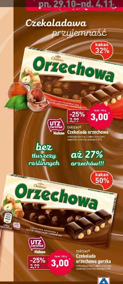 witam12 - Jedyna prawilna czekolada orzechowa Nussbeisser, również w wersji gorzkiej,...
