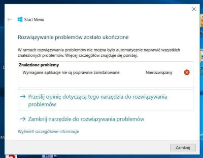 wezcospowiedz - @qbicone takie coś wyskakuje po działaniu tego , po ponownym uruchomi...