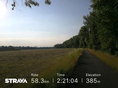 MrShatan - 24079 - 58 - 6 = 24015




W tym tygodniu to już 64km!
#rowerowyrown...