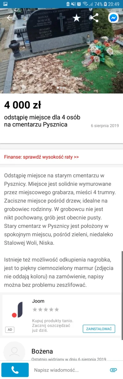 Zwirz7 - Ktoś może chętny ))¯\(ツ)/¯?
#stalowawola #olx #kupujzwykopem #heheszki #ciek...