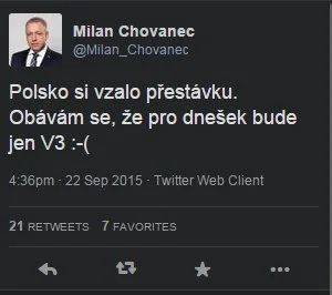 f.....r - @solarris: do tego zdrada Grupy Wyszehradzkiej, której stanowisko zostało p...