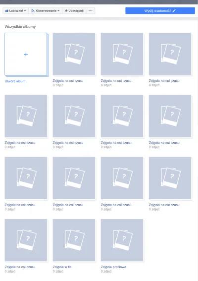 jasiek021 - Utworzyłem stronę na #facebook i nie wiem czemu w folderze "Albumy" pojaw...
