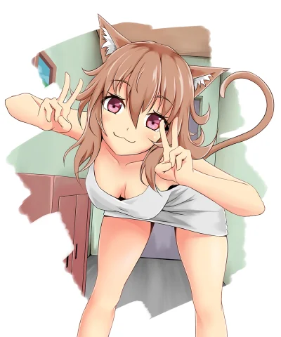 Azur88 - #randomanimeshit #originalcharacter #longhair #brownhair #kenomimi
Nyaa ( ͡...