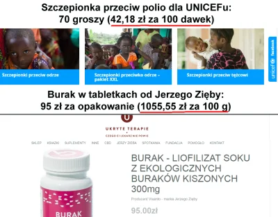 wodzik - Pamiętajcie: "Big pharma jest zła i chce tylko waszych pieniędzy".

#hehes...