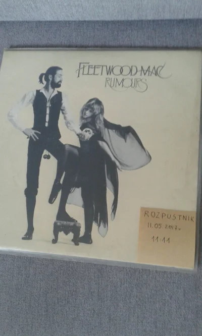 Rozpustnik - Mam okazję podzielić się z Wami oryginalnym albumem Fleetwood Mac - Rumo...