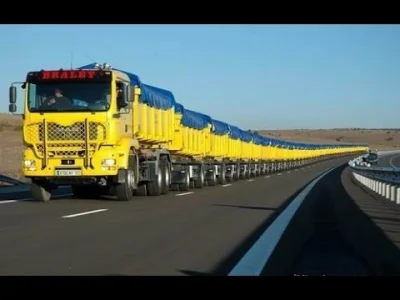 Zoknarf - Road train jak w Australii ( ͡º ͜ʖ͡º)