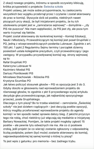 falszywyprostypasek - Marcin Celiński ujawnia, że to PO zablokowała w Sejmie inicjaty...