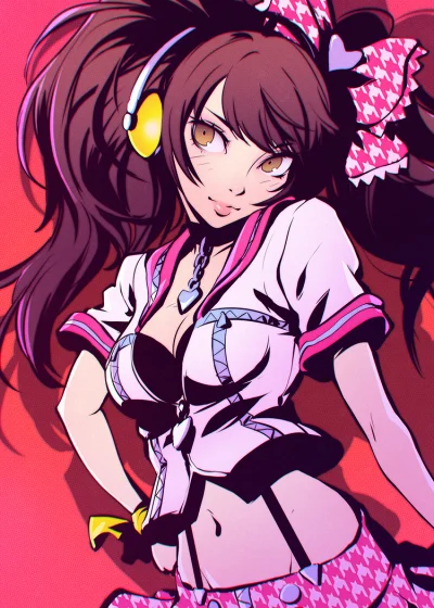 Azur88 - #randomanimeshit #anime #persona4 #kujikawarise #longhair #brownhair #pinkha...