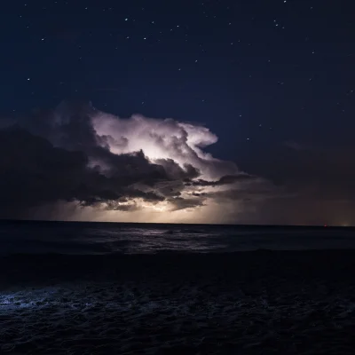 czupryneq - Takie #foto strzeliłem na wakacjach nad #morze

#burza #fotografia #pioru...