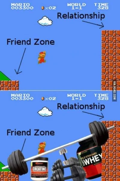 kamdz - #friendzoned #silowniacontent #tfwnogf #mario