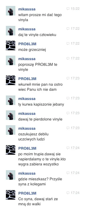 mikasssa - Gdy #pro8l3m wrzuca na instastory zdjęcie vinyli, ale bez żadnego info..

...