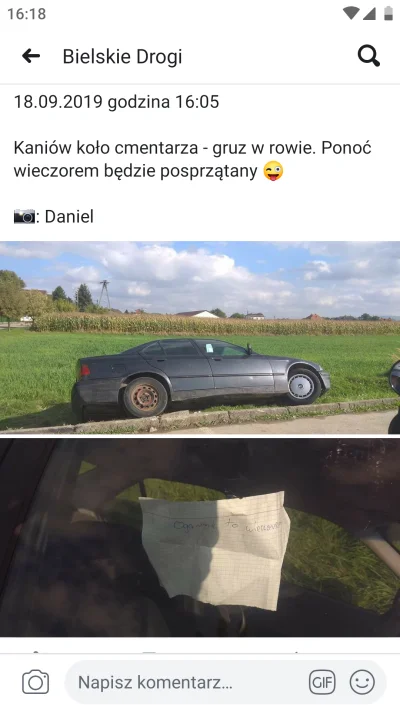 d.....0 - #heheszki #bielskobiala #bmw #ciekawostki #polskiedrogi
 Ogarnę to wieczore...