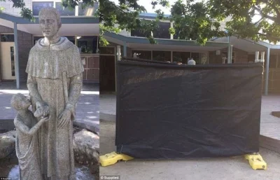 spion999 - Szkoła katolicka w Australii musiała ukryć nowy pomnik ze względu na jego ...