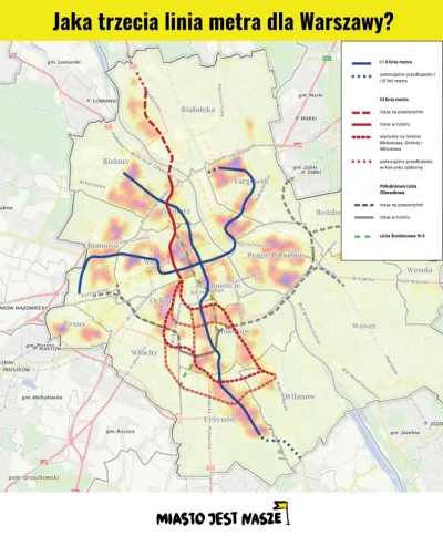 Brajanusz_hejterowy - #mapy #mapporn #warszawa #metro