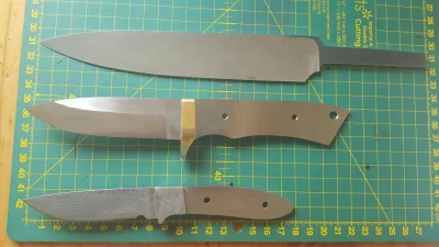 Plash - 3 nowe nożyki czekajace na oprawę. Juz za miesiąc market historyczny w Niemcz...