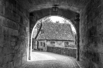 drack - Rothenburg ob der Tauber - przepiękne średniowieczne, doskonale zachowane mia...