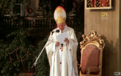 tomwolf - w #tvpis pokazujo #papiez z okazji 40 rocznicy jego pierwszej pielgrzymi do...