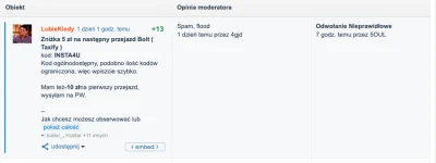 LubieKiedy - 7 godzin temu @Moderacja odrzuciła odwołanie, a do wpisu nie odniosła si...