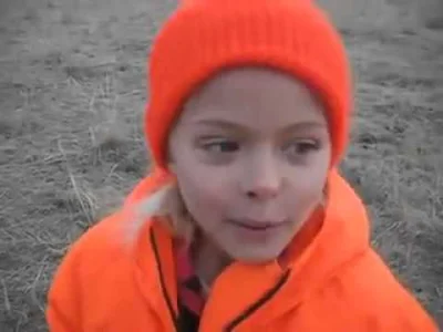 kvbvs - Mała dzieczynka na swoim pierwszym polowaniu dostaje ataku niekontrolowanych ...