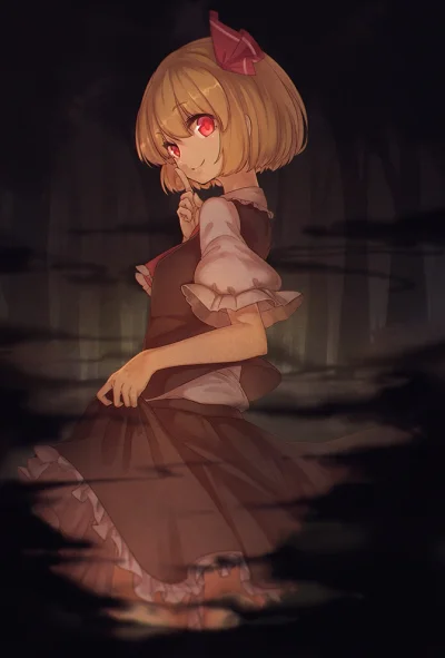 Banri - #randomanimeshit #touhou #rumia #redeyesalert @gasu_kurobikari