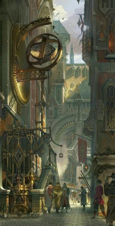 kurp - #steampunk #fantasy #art #digitalpainting