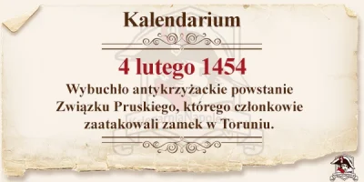 ksiegarnia_napoleon - #prusy #krzyzacy #torun #wojna #historia #kalendarium