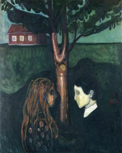 kwasnydeszcz - Edvard Munch - Eye in Eye (1894)

#sztuka #malarstwo #obrazy #ekspre...