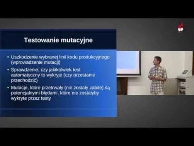 Verbatino - @phosphor-bronze: W związku z sugestią dot. testowania mutacyjnego dobiłe...