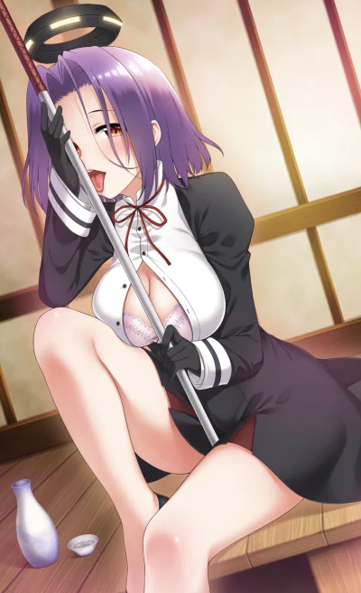 Azur88 - #randomanimeshit #anime #kantaicollection #shorthair #purplehair #browneyes