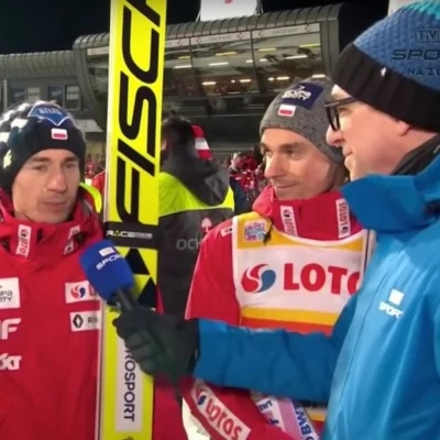 Kaderabek - Panie Kamilu, jak Pan oceni swój dzisiejszy skok ( ͡° ͜ʖ ͡°) ?
#skoki