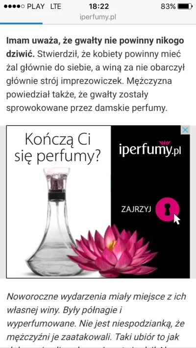 R1987 - Winą były perfumy , a tu reklama od razu winowajcy :)