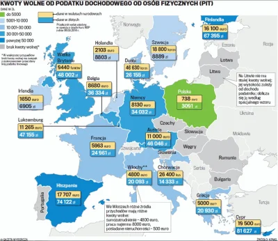 kAdi - #infografika #podatki #kwotawolna w Europie
#polityka