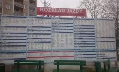 msichal - Zamość - najbardziej rigczowy rozkład jazdy komunikacji prywatnej jaki znam...