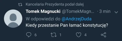 szymeg7 - Właśnie zwolniła się posada w Kancelarii Prezydenta. Może ktoś szuka roboty...