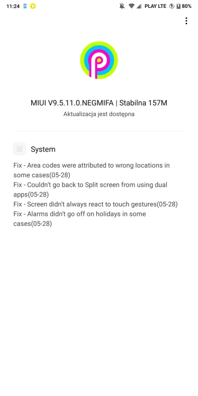 T.....r - Redmi 5 plus jest aktualizacja( ͡° ͜ʖ ͡°)
#miui #xiaomi #redmi5plus