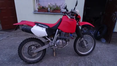 DMMotoAdventures - Przerobiłem #xr400 na tankowiec - zbiornik acerbis 22l.(oryginał m...