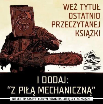 nimithril - Pan Lodowego Ogrodu z piłą mechaniczną ( ͡° ͜ʖ ͡°) 
#ksiazki #literatura ...