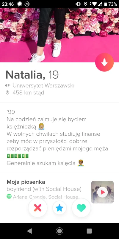 M.....z - Właśnie takiego gówna unikajcie panowie. Ja wiem że to może i heheszki ale ...