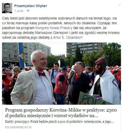 czandler_bing - Dojdzie do spotkania? Jak myślicie?

#wipler #knp #polityka #gierej