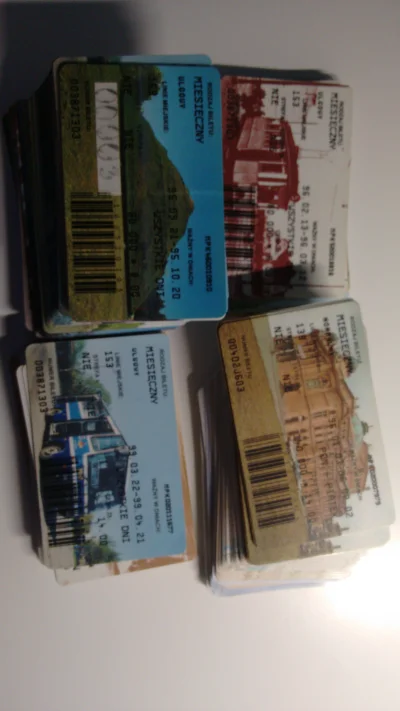 L.....l - @bemi1992 Mam kilkaset biletów okresowych z Krakowa od lat 90-tych (zanim w...