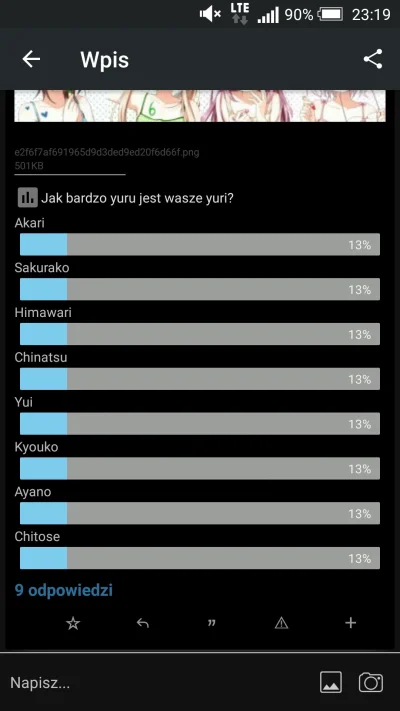 SandalzJezusa - @Lisiu chciałbym zagłosować ale nie mam serca psuć tak pięknego wynik...