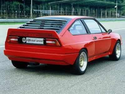 ArpeggiaVibration - Alfa Romeo Alfasud Sprint 6C - Samochód przygotowany w 1984 roku ...